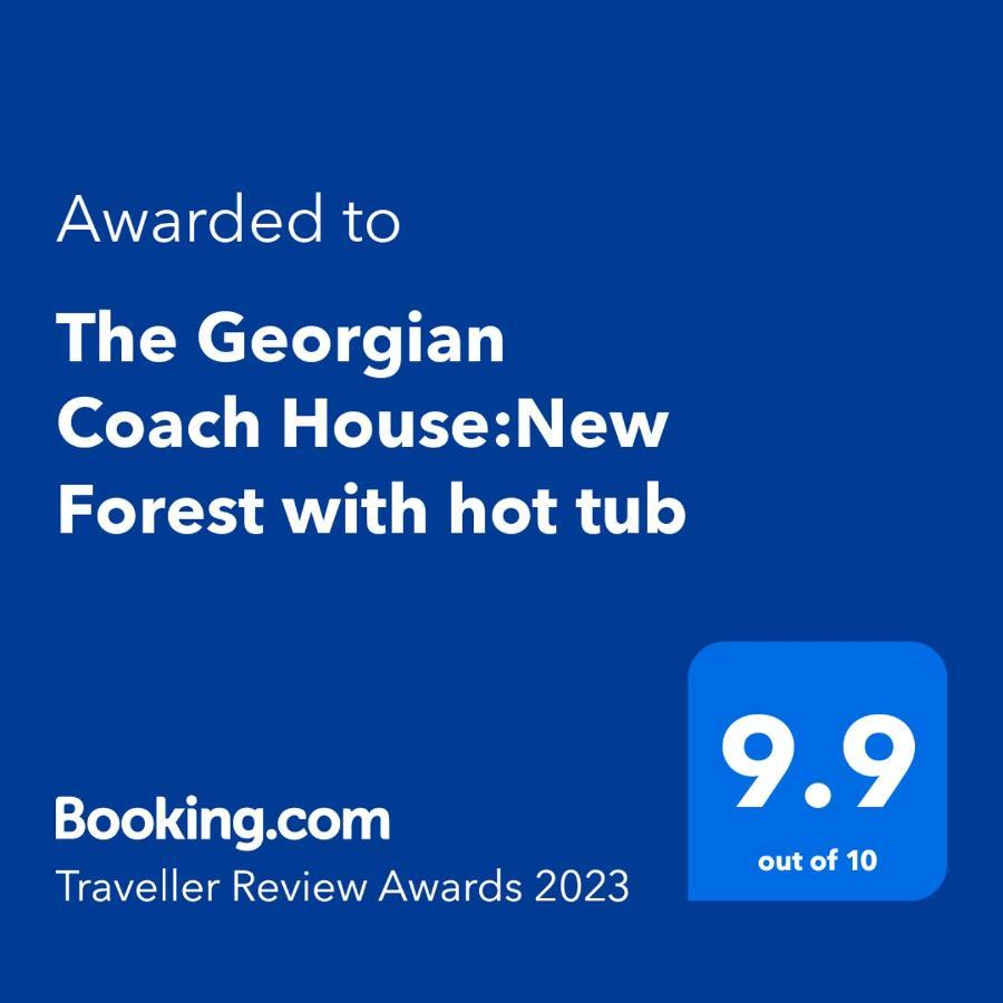 The Georgian Coach House:New Forest With Hot Tub フォーディングブリッジ エクステリア 写真